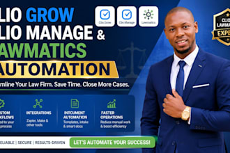 clio and lawmatics CRM setup automation for law firms
