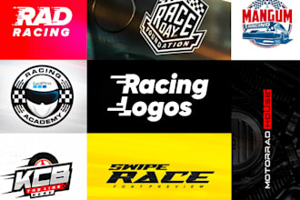 design custom car club, auto detailing, and garage logo