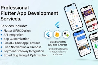 do mobile app development ios app build flutter developer mobile app services