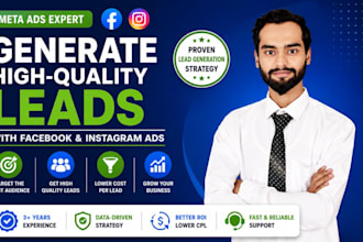 make facebook ads campaign for leads generation,