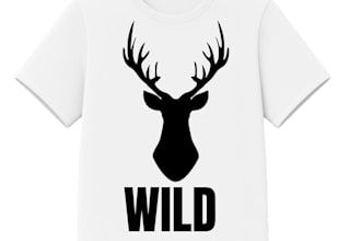 modern minimalist line art t shirt design