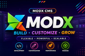 setup modern stuningn modx website and oceanwp, neve theme