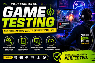 do game testing game review beta test gameplay as game tester and give feedback