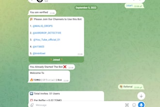create a custom python telegram bot for your business