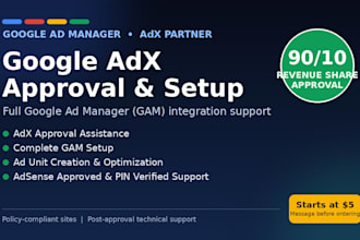 get your website approved for google ad exchange