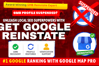 setup ranking gmb profiie, reinstate suspended google my business, appeal gmb