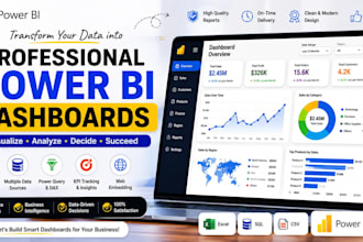 create professional power bi dashboards