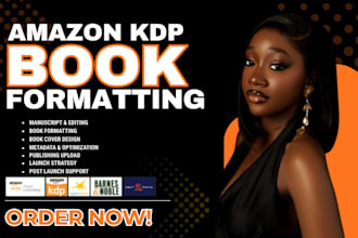 book formatting, kindle formatting, paperback formatting, ebook formatting