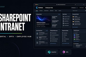 build sharepoint intranet portal in sharepoint online with spfx