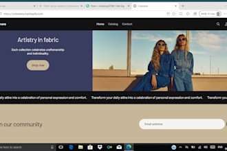 make a drop shipping website