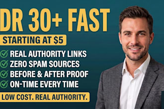 increase domain rating DR 30 plus