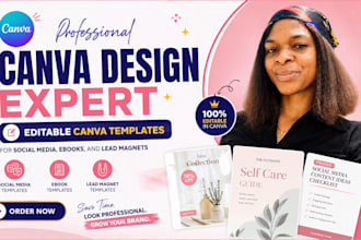 design editable canva templates for social media, ebooks, and lead magnets