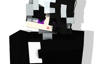 make minecraft logo for you