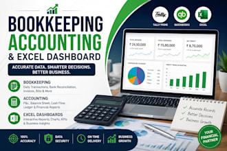 do financial accounting, bookkeeping, and gst reconciliation