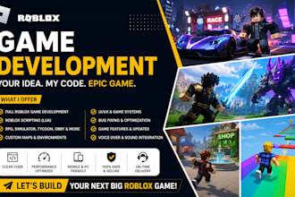 develop roblox game roblox rpg building roblox map roblox scripter or voice over