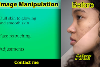 do image manipulation, face retouching, and smooth skin