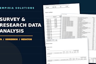 analyze your survey and research data