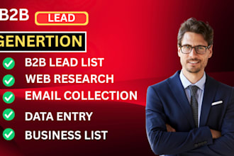 do targeted b2b lead generation email list buliding