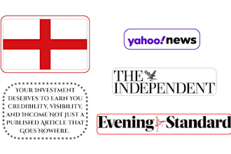 write and distribute a british english press release to top england media outlet