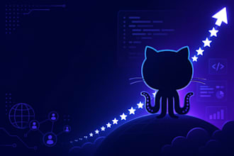 do organic github repository promotion and star growth