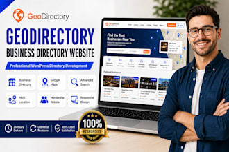 build modern geodirectory website or listing website