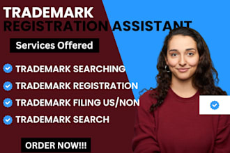 help with USA UK eu canada trademark registration and search