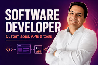 be your professional software developer