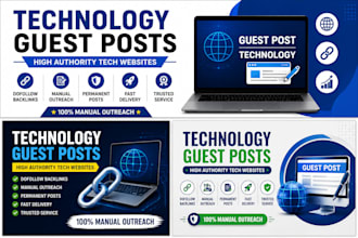 publish technology guest posts on high authority tech websites