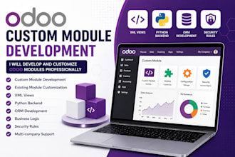 develop and customize odoo modules professionally