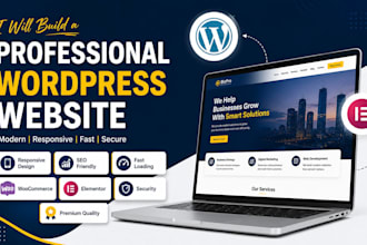 design a professional wordpress website