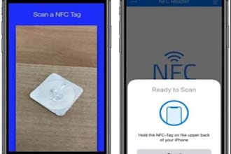 develop flutter nfc fintech app with a wallet and tap to pay