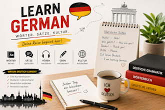 teach you german beginner to advanced