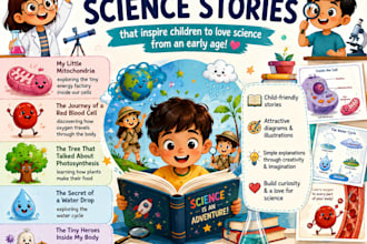 write fun science stories for children