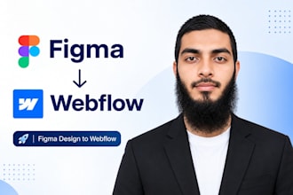 convert figma to webflow responsive website