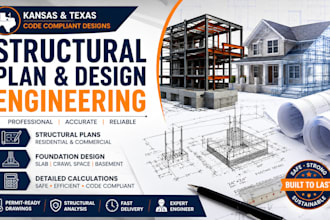 do structural plan and design engineering, foundation design in kansas texas