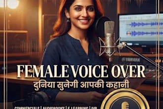 do hindi voice over artist