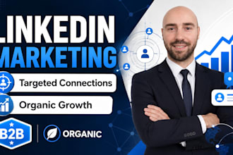 manage linkedin outreach with targeted connections, messages and invites