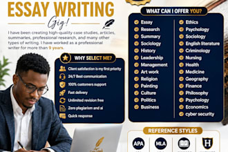 assist in case study analysis, research, research, summaries, and data analysis