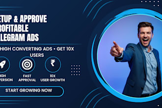 setup telegram ads, approve telegram ads, fix telegram ads, telegram subscribers