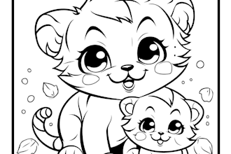 create custom coloring book pages for kids
