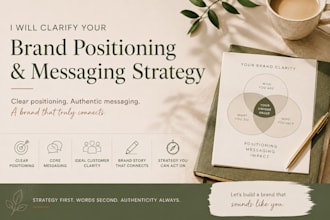 clarify your brand positioning and messaging strategy