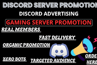 discord server promotion, fivem ads, rust, dayz, minecraft, gaming promotion