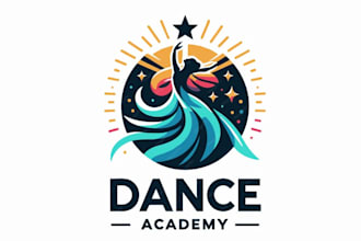 do dance studio, performer, instructor, dance team logo