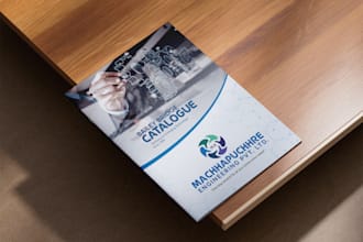 design premium brochure, catalog and company profile layouts