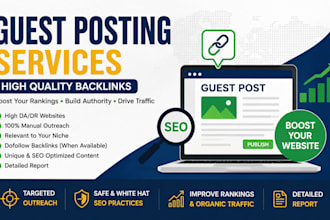 provide professional link outreach, blogger outreach, backlink outreach,