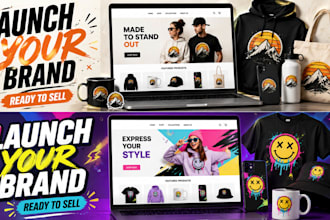 build a premium merch store ready to sell for your brand