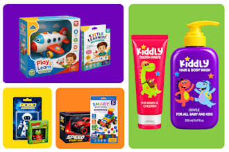 design children products, games and educational packaging or label