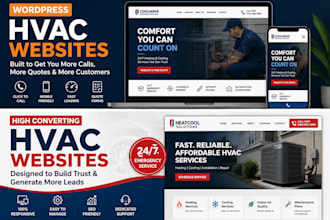 design wordpress hvac websites that generate leads