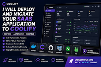 deploy and migrate your saas application to coolify securely