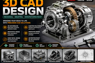 3d injection mold precision cad model sheet metal 3d mechanical design prototype